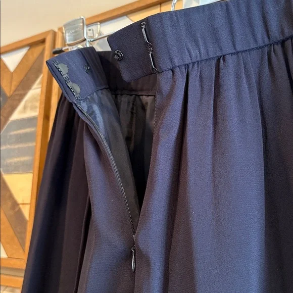 Vintage Donna Karan New York High-Waist Wide Leg Flowy Pants size 6 - Picture 11 of 14